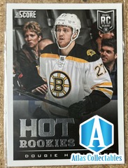 2013-14 Score Dougie Hamilton #646 Hot Rookie RC Boston Bruins